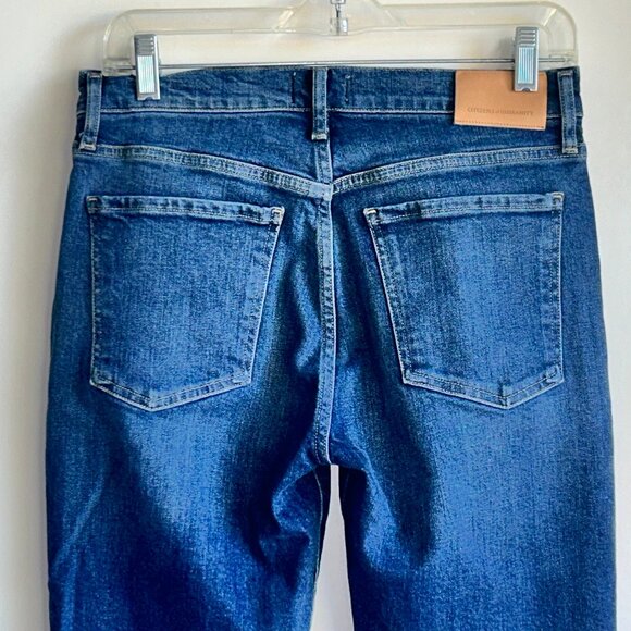 Citizens of Humanity EMERSON Button-Fly Crop Slim Boyfriend Jeans Size 26 ~ EUC - Picture 5 of 14